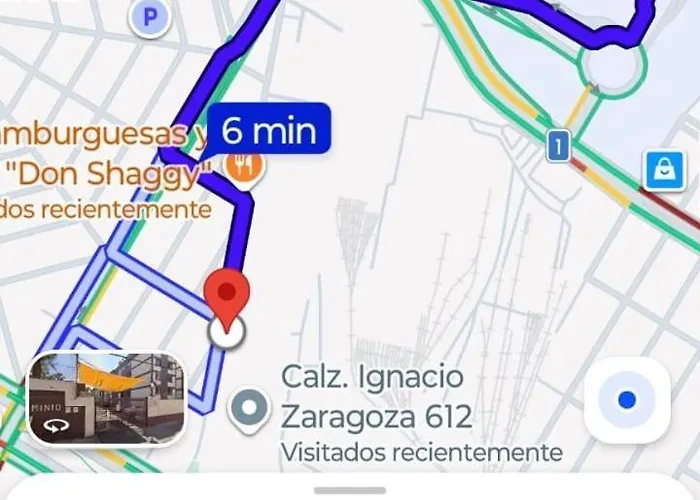 Departamento Cerca Del Aeropuerto Aicm, Estadio Gnp, Palacio De Deportes, Estadio Harp Helu, Autodromo Hermanos Rodriguez, Muy Cerca De Estacion Del Metro Zaragoza Mexiko-Stadt